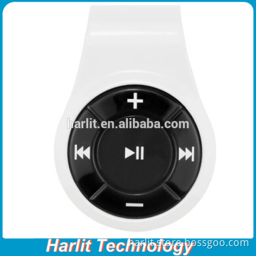 3.5 mm Earphone Stereo Wireless Adapter Bluetooth 4.1 Adapter Music Receiver With Clip White Color